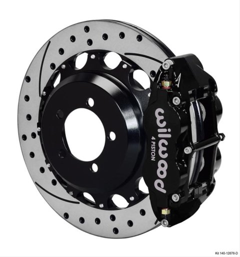 Wilwood Narrow Superlite 4R Rear Kit 12.88in Drilled 99-05 WRX / 99-07 Impreza thumbnail 2