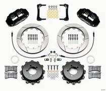 Wilwood Narrow Superlite 4R Rear Kit 12.88in Drilled 2008-2012 Subaru WRX w/Lines thumbnail 2
