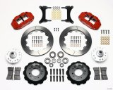 Wilwood Narrow Superlite 6R Front Hub Kit 12.88in Red 79-87 GM G Body thumbnail 1
