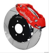 Wilwood AERO6 Front Hat Kit 14.00 Red 99-06 BMW E46 thumbnail 1
