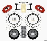 Wilwood Narrow Superlite 6R Front Hat Kit 14.00in Drill Red 93-96 Mazda RX7 thumbnail 2