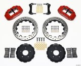 Wilwood Narrow Superlite 6R Front Hat Kit 13.06in Drill Red Backdraft Cobra (BMW E36 Based) thumbnail 4