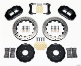 Wilwood Narrow Superlite 6R Front Hat Kit 13.06in Drilled Backdraft Cobra (BMW E36 Based) thumbnail 2
