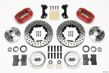 Wilwood Dynapro Dust-Boot Front Kit 11.00in Drilled-Red WWE ProSpindle thumbnail 1
