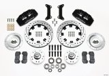 Wilwood Dynapro 6 Front Hub Kit 12.19in Drilled 79-87 GM G Body thumbnail 1