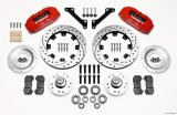 Wilwood Dynapro 6 Front Hub Kit 12.19in Drilled Red 79-81 Camaro thumbnail 2
