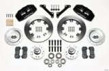 Wilwood Dynapro 6 Front Hub Kit 12.19in Drilled Red 79-81 Camaro thumbnail 3
