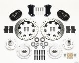 Wilwood Forged Dynalite Front Kit 12.19in Drilled Heidts Tri -5 2 inch Drop Spindle thumbnail 1