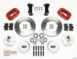 Wilwood Forged Dynalite Front Kit 11.00in Red Heidts Tri -5 2 inch Drop Spindle thumbnail 1