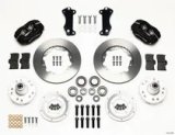 Wilwood Forged Dynalite Front Kit 11.00in Red Heidts Tri -5 2 inch Drop Spindle thumbnail 2