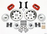 Wilwood Forged Dynalite Front Kit 12.19in Drilled Red 79-87 GM G Body thumbnail 2