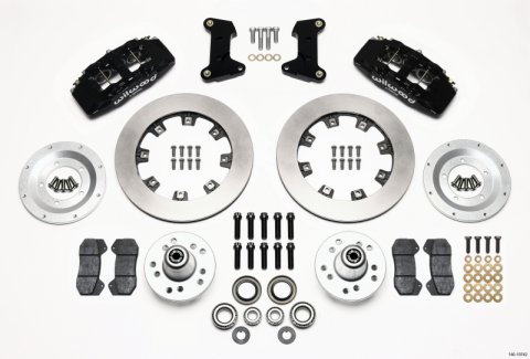 Wilwood Dynapro 6 Front Hub Kit 12.19in 74-80 Pinto/Mustang II Disc Spindle only