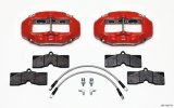 Wilwood D8-6 Front Caliper Kit Red Corvette C2 / C3 65-82 thumbnail 2