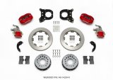 Wilwood Forged Dynalite P/S Rear Kit w/MC4 P-Brake Red Chev 12 Bolt w/Clip Elimin-Staggered thumbnail 6