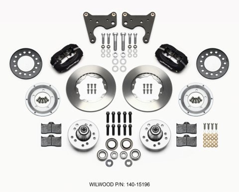 Wilwood Forged Dynalite Front Kit 11.00in 65-72 CDP C Body -Drum