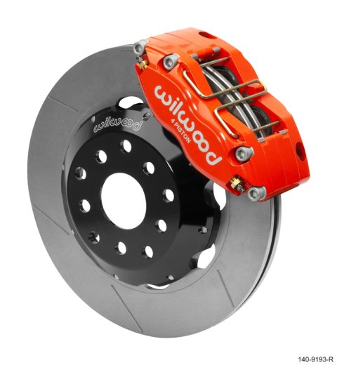 Wilwood Dynapro Radial Front Kit 12.00in Red Subaru Impreza WRX (*Line Kit Needed*) thumbnail 1