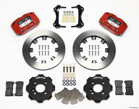 Wilwood Dynapro Radial Front Kit 12.19in Red Mini Cooper thumbnail 1