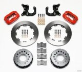 Wilwood Forged Dynalite P/S Rear Kit Drilled Red New Big Ford 2.50in Offset thumbnail 3