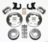 Wilwood Forged Dynalite P/S Rear Kit Drilled Polished Big Ford 2.36in Offset thumbnail 2