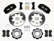 Wilwood Dynapro 6 Front Hat Kit 12.19in Drilled Red 2011 Fiesta thumbnail 2