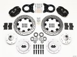 Wilwood Forged Dynalite Front Kit 12.19in Drilled 1965-1969 Mustang Disc & Drum Spindle thumbnail 1