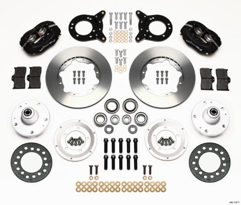 Wilwood Forged Dynalite Front Kit 11.00in 1965-1969 Mustang Disc & Drum Spindle thumbnail 2
