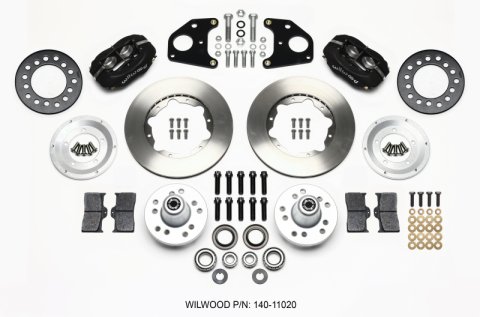 Wilwood Forged Dynalite Front Kit 11.00in 62-72 CDP B & E Body-Drum thumbnail 1