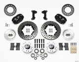 Wilwood Forged Dynalite Front Kit 11.00in Drilled 74-80 Pinto/Mustang II Disc Spindle only thumbnail 1