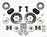 Wilwood Forged Dynalite Front Kit 11.00in Drilled 74-80 Pinto/Mustang II Disc Spindle only thumbnail 2