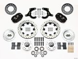 Wilwood Forged Dynalite Front Kit 11.75in Drilled 55-57 Chevy thumbnail 2