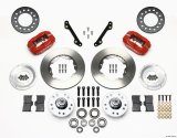 Wilwood Forged Dynalite Front Kit 11.00in Red 70-78 Camaro thumbnail 1