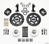 Wilwood Dynalite Single Front Drag Kit Drilled Rotor 67-69 Camaro 64-72 Nova Chevelle thumbnail 1