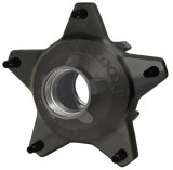 Wilwood Hub-Starlite 55 Front w/Cap Std. Offset 5/8 Studs-Drilled-Black thumbnail 1