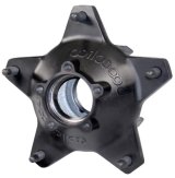 Wilwood Hub-Starlite 55 Rear - Standard Offset 5/8 C Studs-Drilled-Black thumbnail 1