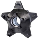 Wilwood Hub-Starlite 55 Rear - Standard Offset 5/8 C Studs-Black thumbnail 1