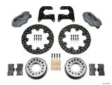 Wilwood Forged Dynalite Rear Drag Kit Drilled Rotor Mopar/Dana 2.36in Off w/Snap Ring Bearing thumbnail 2