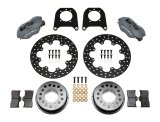 Wilwood Forged Dynalite Rear Drag Kit Drilled Rotor Chev 12 Bolt w/Clip Eliminator thumbnail 2