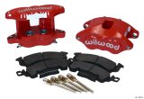 Wilwood D52 Rear Caliper Kit - Red 1.25 / 1.25in Piston 1.28in Rotor thumbnail 1