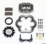 Wilwood Billet Narrow Dynalite Radial Mount Rear Inboard Sprint Kit 10.50in SuperAlloy Vented Rotor thumbnail 1