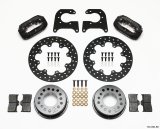 Wilwood Forged Dynalite Rear Drag Kit Drilled Rotor 58-64 Olds/Pontiac 1/2in Studs thumbnail 1