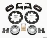Wilwood Forged Dynalite Rear Drag Kit Drilled Rotor 58-64 Olds/Pontiac 1/2in Studs thumbnail 2