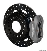 Wilwood Forged Dynalite Rear Drag Kit Drilled Rotor Mopar-Dana 2.36in Offset thumbnail 2
