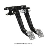 Wilwood Adjustable-Trubar Dual Pedal - Brake / Clutch - Fwd. Swing Mount - 6.25:1 thumbnail 1