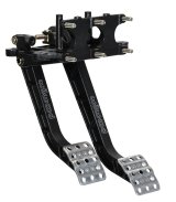 Wilwood Adjustable Dual Pedal - Brake / Clutch - Rev. Swing Mount -6.25:1 Brake 5.1:1 Clutch thumbnail 2