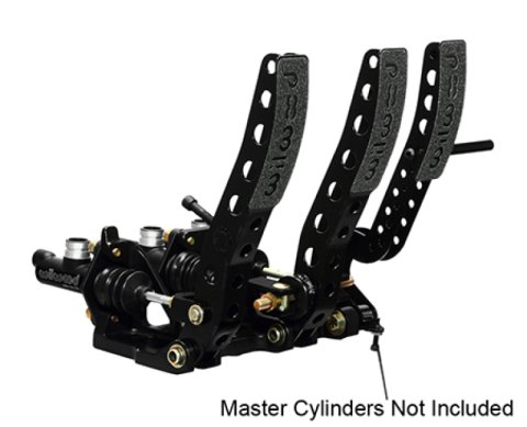 Wilwood Pedal Assembly Floor Mount-Brake Clutch & Throttle thumbnail 1