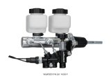 Wilwood Tandem Remote M/C Kit w L/H Bracket & Prop Valve - 15/16in Bore Ball Burnished-W/Pushrod thumbnail 1