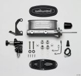 Wilwood HV Tandem M/C Kit w L/H Bracket & Prop Valve - 15/16in Bore-W/Pushrod thumbnail 1