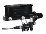 Wilwood HV Tandem M/C Kit w L/H Bracket & Prop Valve - 1in Bore Black thumbnail 2