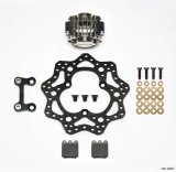 Wilwood Dynapro Single LW Left Front Kit - Sprint 11.00in Scalloped Steel Rotor thumbnail 1
