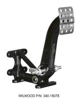 Wilwood Adjustable-Trubar Brake Pedal - Dual MC - Floor Mount - 6:1 thumbnail 1